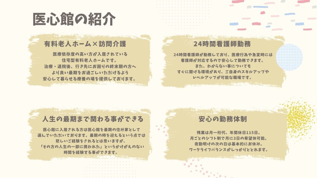  医心館福島 の求人写真