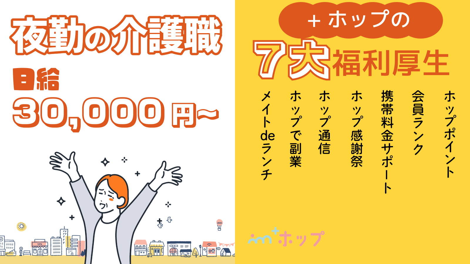  《夜勤1回3万円～》有料老人ホームの夜勤専従求人【名古屋市熱田区・西高蔵駅】 の求人写真