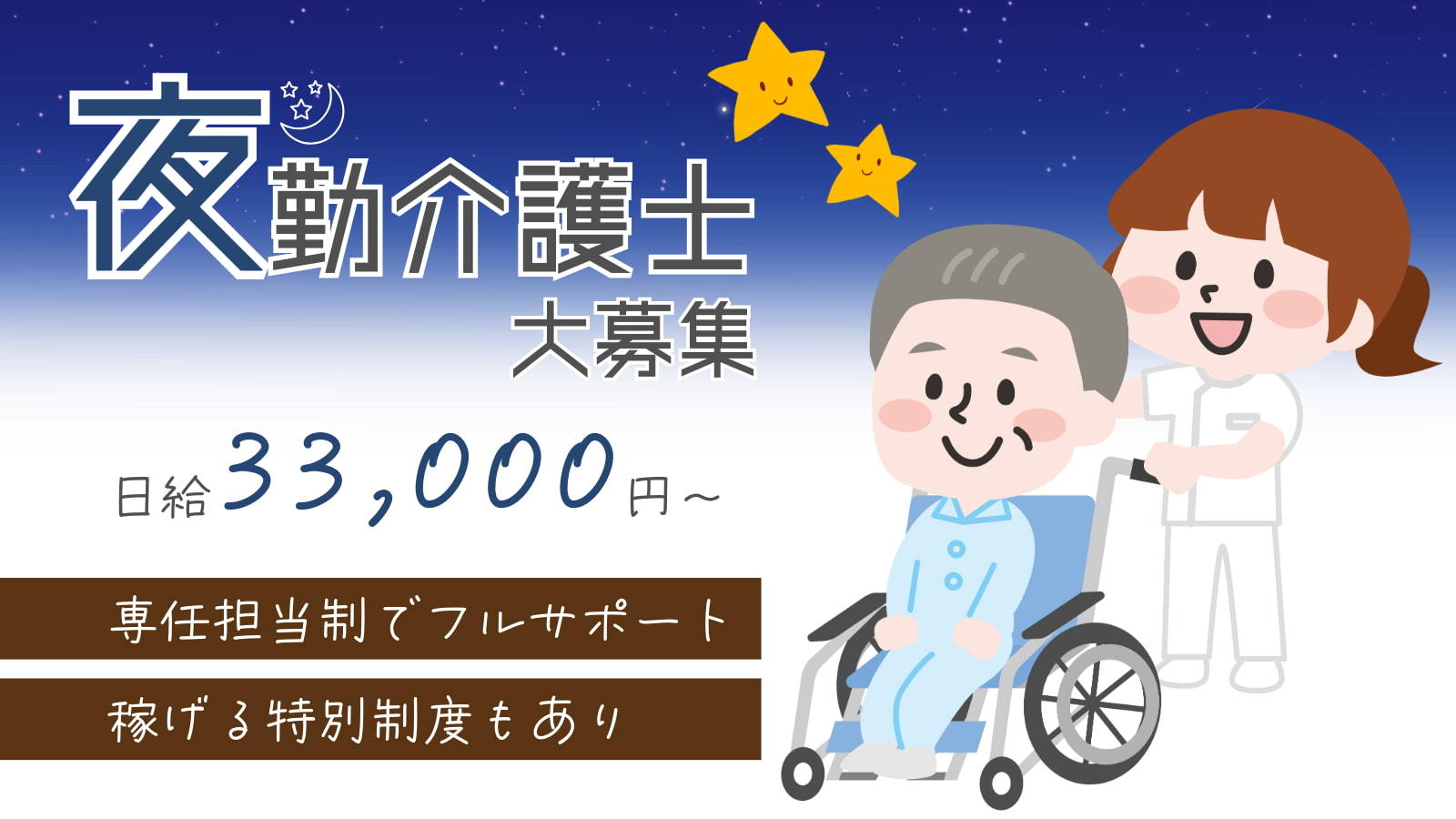  船橋市/船橋駅/グループホーム【夜勤専従・介護職】 の求人写真