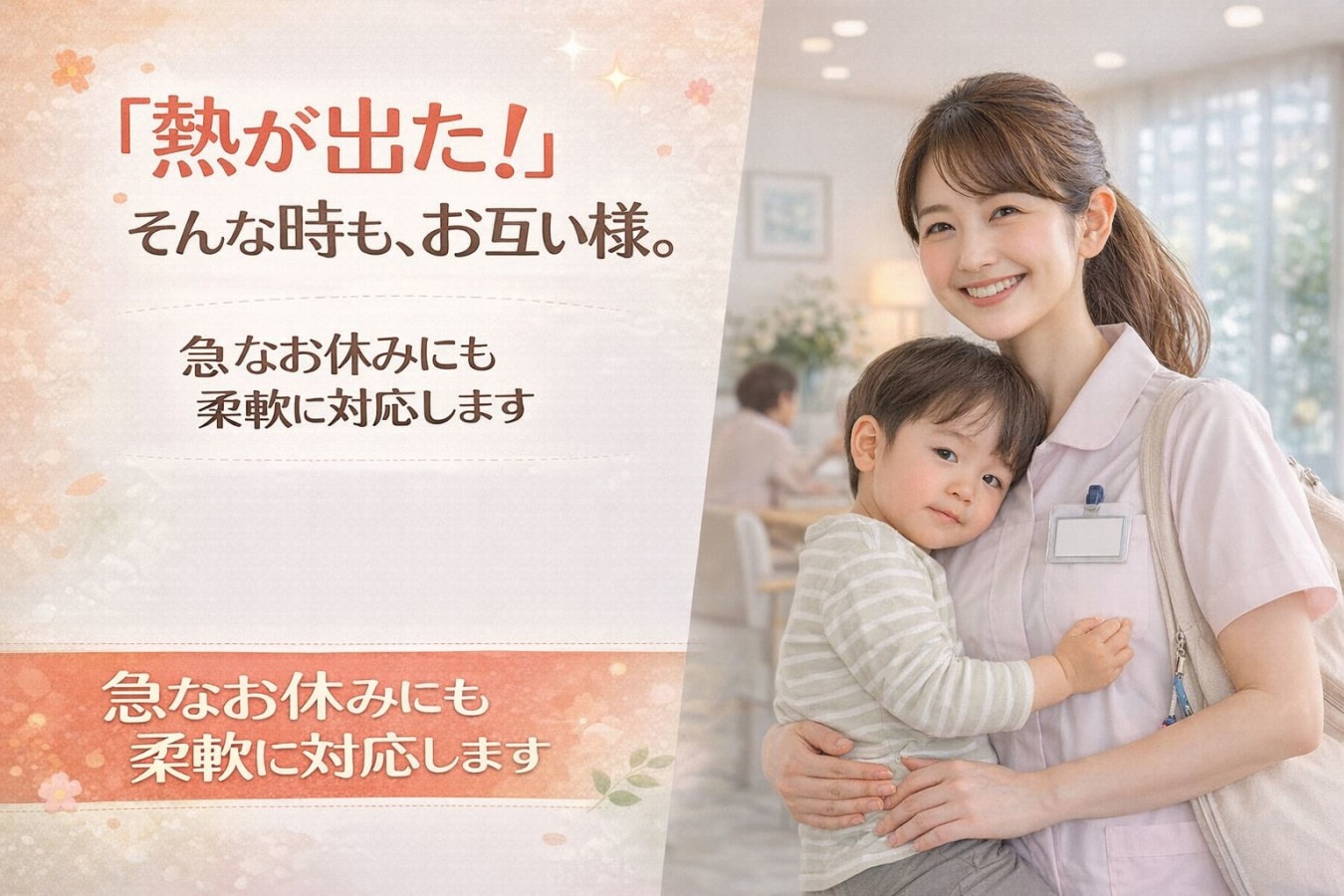  〈看護助手〉結城市/小田林駅/派遣求人/高時給 の求人写真